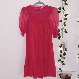 H&M Divided XS Pink Dress To All the Boys I’ve Loved Before Collection